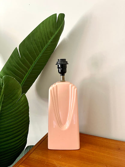 Mama Pastel Pink Art Deco Lamp